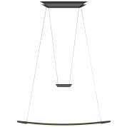 подвесной светильник с широким плоским рассеивателем