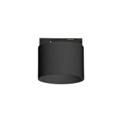 накладной потолочный спот с цилиндрическим корпусом из металла и направленным светом