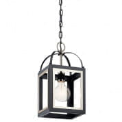 Vath 8" 1 Light Pendant Black подвесной светильник 52030BK Kichler