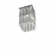 точечный светильник круглый хром