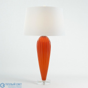 Teardrop Glass Lamp-Orange Global Views настольная лампа