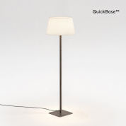 1480007 Astro lighting Beaumont торшер с абажуром из ткани и бронзовым основанием