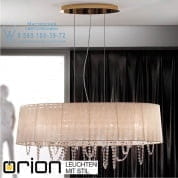 Люстра Orion Kristalldesign LU 2399/5+4 gold/oval