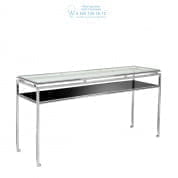 111363 Console Table Calvin polished ss 150 cm Eichholtz