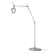 T078150 + T076300 Artemide Tolomeo садовый торшер с изогнутой стойкой и направленным плафоном