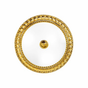 Kolarz MILADY 0298.13.3 потолочный светильник золото 24 карата белый ø40cm высота 11cm 3 лампы e27