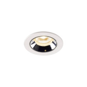 1005516 SLV NUMINOS® XS DL светильник встраиваемый IP44 200мА 7Вт с LED 2700K, 670лм, 55°, белый/хром