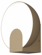 настенное бра с круглым декоративным диском и встроенной подсветкой