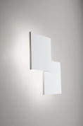 Puzzle Square Double Wall/Ceiling Lamp Matt White (3000K) точечный светильник Studio Italia Design 146003