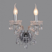 бра с хрустальным плафоном