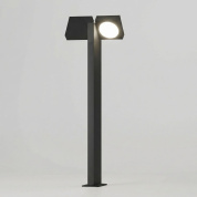 уличный наземный светильник боллард с квадратной световой головкой