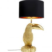 51552 Настольная лампа Animal Toucan Gold Kare Design