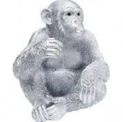 53042 Деко Статуэтка Baby Ape Silver 53см Kare Design