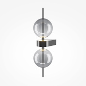 Настенный светильник Maytoni Double Moon 8W 950лм Черный MOD478WL-L8B3K