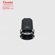 QA62 Laser iGuzzini Fixed round recessed luminaire - Minimal - Warm Dimming - wide flood - Super Comfort - Black