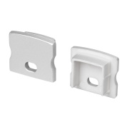 054382 Arlight Заглушка LINE-1715 SILVER с отверстием