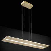 02806FODHXXXX Elesi luce Quid SP S LED прямоугольная люстра золото