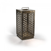 уличный напольный фонарь из перфорированной латуни в восточном стиле