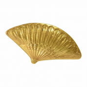 Shell gold triangle trinket dish тарелка, Villari