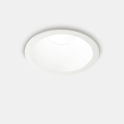 встраиваемый потолочный светильник с белым рассеивателем