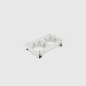 Монтажный комплект Kreon In-Line 80, двухместный для лицевого монтажа KR727114