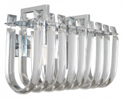 накладной светильник с изогнутыми стеклянными элементами