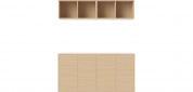Case shelf combination 07 Bolia книжный шкаф