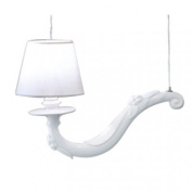 SE1174BINT Karman Deja Vu L60 lampshade SP люстра с текстильным абажуром матовый белый