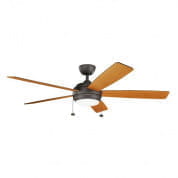 60" Starkk Fan Olde Bronze люстра-вентилятор 330180OZ Kichler