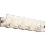 Logan 31" Linear Vanity Light Satin Nickel настенный светильник 55008SN Kichler