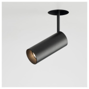 встраиваемый потолочный светильник с цилиндрическим корпусом и направленным потоком света