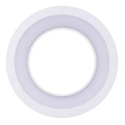 встраиваемый светильник трехступенчатый белый