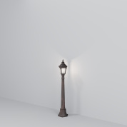 ландшафтный светильник на стойке бронза антик