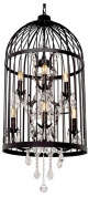 LOFT1891/8 Loft it Vintage birdcage подвесной светильник, 40Вт, черный