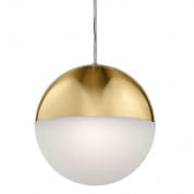 Moonlit 8" LED Pendant with Etched Acrylic Champagne Gold подвесной светильник 83854CGWH Kichler