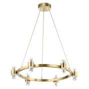 Arabella 3000K LED 6 Light Chandelier Champagne Gold люстра 84066CG Kichler