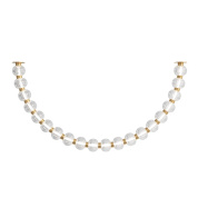 потолочный светильник с декоративными элементами в виде жемчужной цепочки