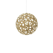 466 David Trubridge Floral Подвесной светильник из натуральной фанеры Ø40