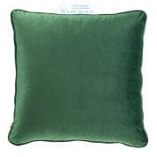 112031 Pillow roche green velvet 60 x 60 cm  Eichholtz
