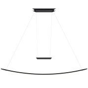 подвесной светильник с темным купольным рассеивателем