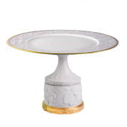 Taormina white & gold large cake stand подставка для торта, Villari