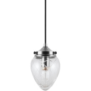 подвесной светильник с шарообразным плафоном из стекла