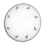 настенный светильник бра с выключателем и тканевым абажуром