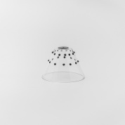 LD102002 Zafferano абажур SWAP DOTS 25, черный