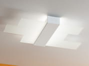 Triad 2.0 Светодиодный стеклянный потолочный светильник Linea Light Group PID431751