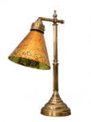 Vintage Orange Mirror Table Lamp настольная лампа FOS Lighting Telephone-OrangeMirrorCone-TL1