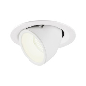 1005973 SLV NUMINOS® GIMBLE M DL светильник встраиваемый 500мА 17.5Вт с LED 4000K, 1750лм, 55°, белый