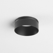 рамка для светильника матовый чёрный