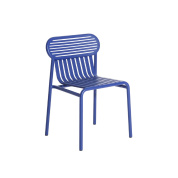 M0740106 La Petite Friture WEEK-END Обеденный стул садовый металлический синий