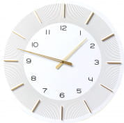 53215 Часы настенные Lio белые Ø60см Kare Design